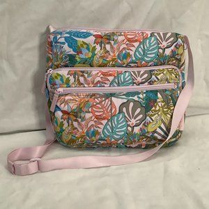 Vera Bradley Triple Zip Hipster Rainforest Canopy